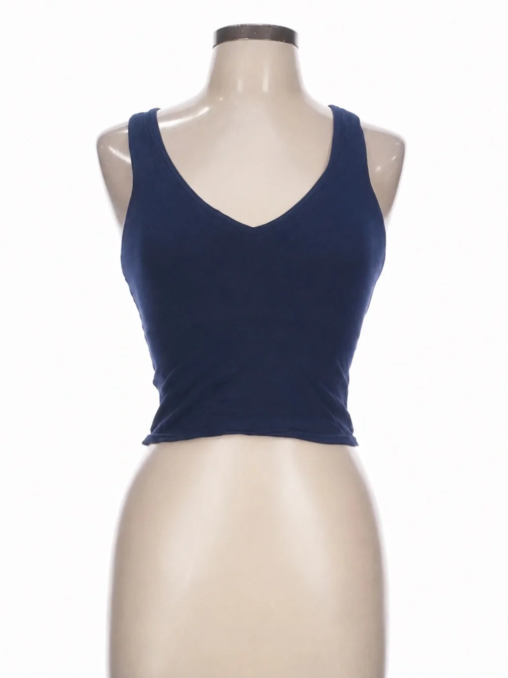 Airbrush Real Bra Tank Alo Navy Blue - Size M